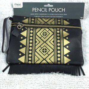 Mead Tribal Print Pencil Accessory Pouch